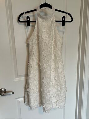 A&F lace halter dress